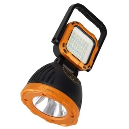 PANTER GÜNEŞ ENERJİLİ VE ŞARJLI EL FENERİ 81 LED