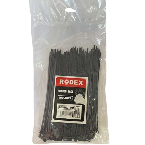 RODEX KABLO BAĞI 100 ADET 2,5X15CM CIRT