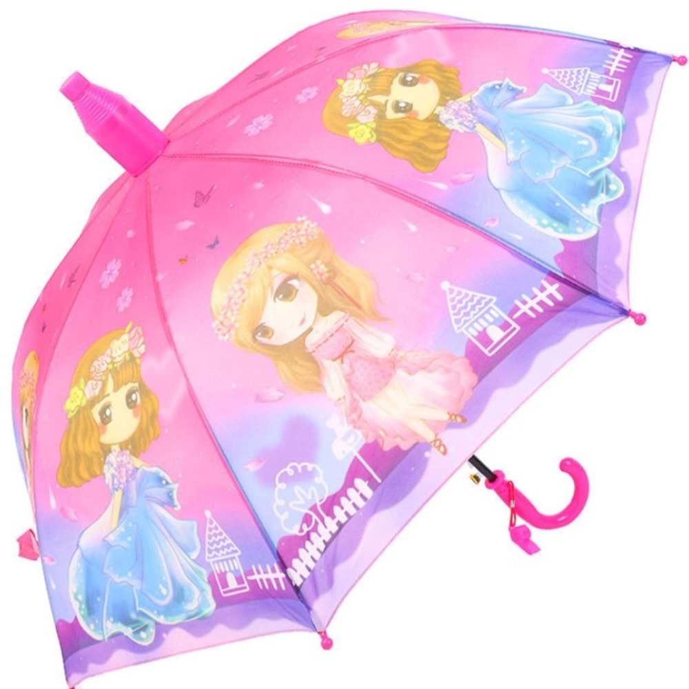 RAİNWALKER KAPAKLI ÇOCUK ŞEMSİYESİ KIZ