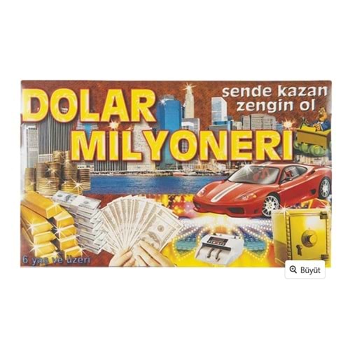 DOLAR MİLYONERİ KUTU OYUNU