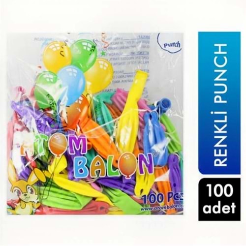 ATOM BALON PUNCH BALON *100