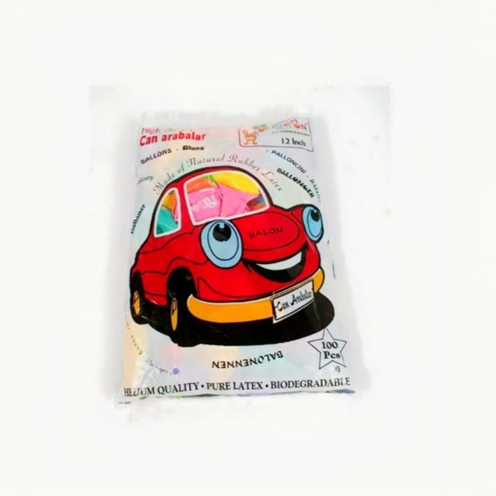 ATOM BALON ARABALAR BASKILI *100
