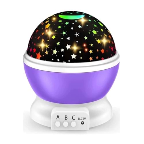 STAR MASTER GECE LAMBASI PROJEKSİYONLU