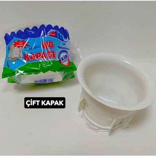 AVCILAR POŞETLİ ÇİFT KAPAK WC MATİK