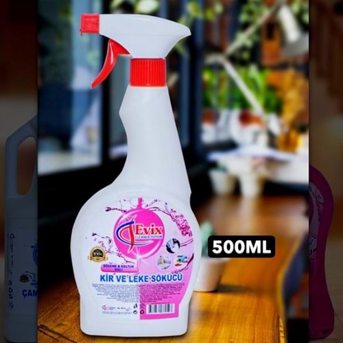 EVİX KİR VE YAĞ SÖKÜCÜ GENEL TEMİZLİK FISFIS ŞİŞE 500ML *12