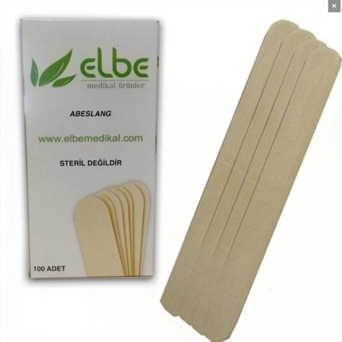 ELBE SİR ÇUBUĞU TAHTA DİL BASACAĞI 100 LÜ *50