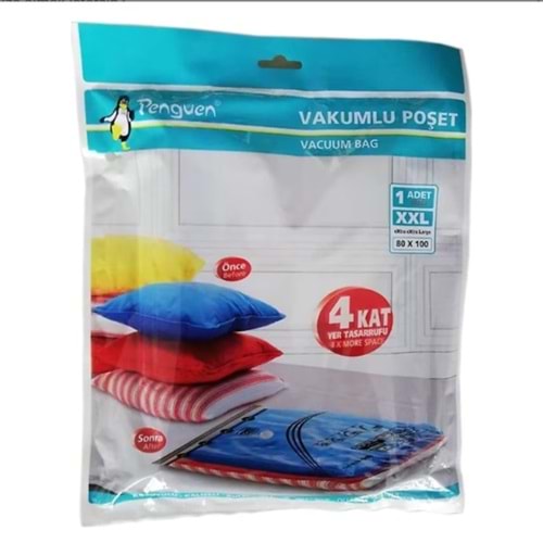 PENGUEN VAKUMLU HURÇ 80X110 XXL