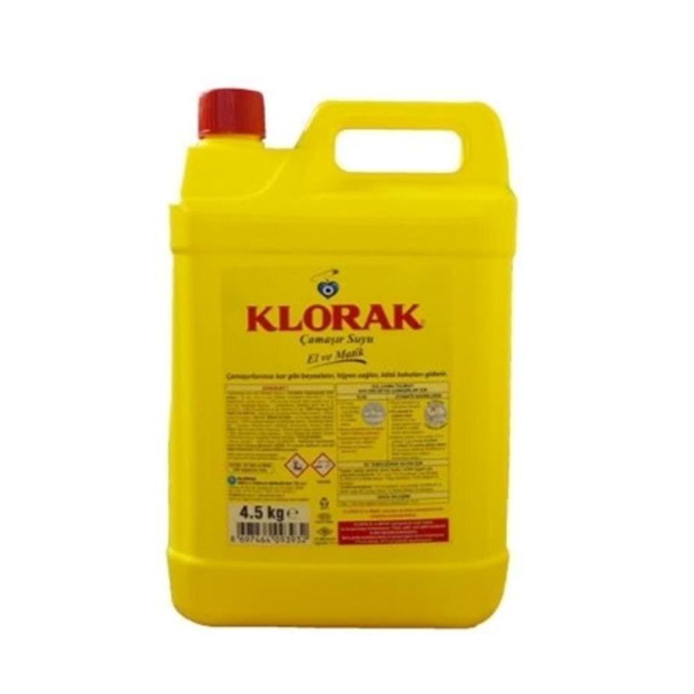 KLORAK ÇAMAŞIR SUYU 4,5 KG