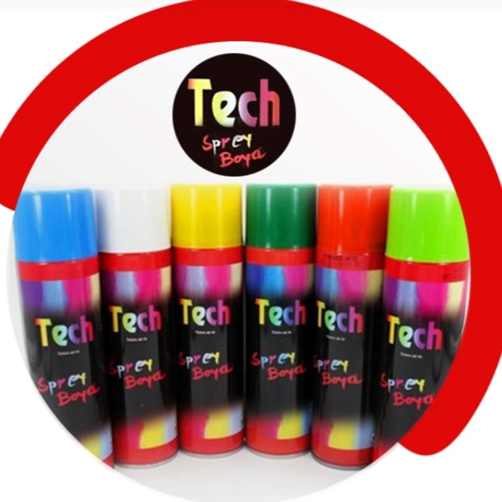 TECH SPREY BOYA KOYU BEYAZ *30