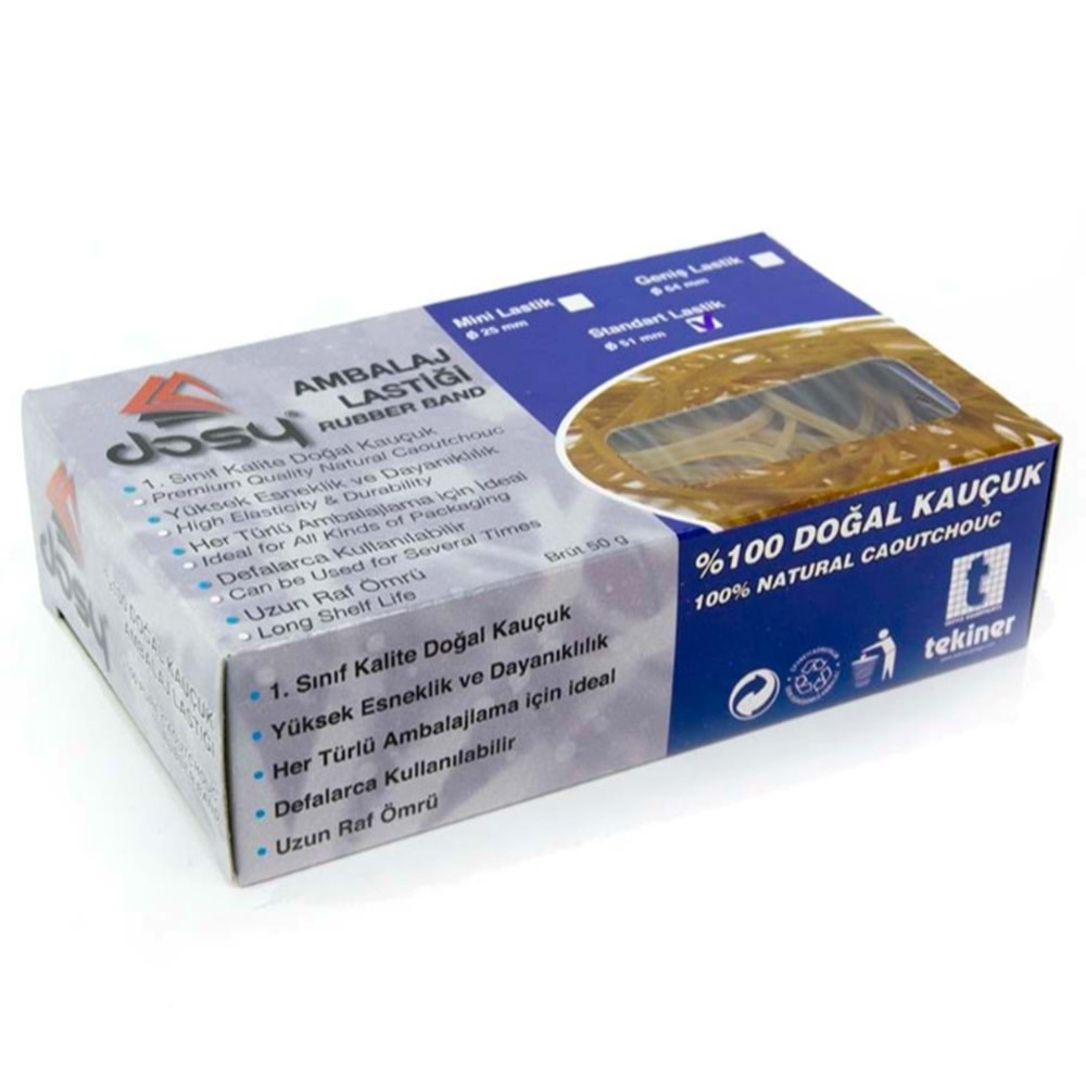 DOSY KAUÇUK AMBALAJ LASTİĞİ 50GR *10
