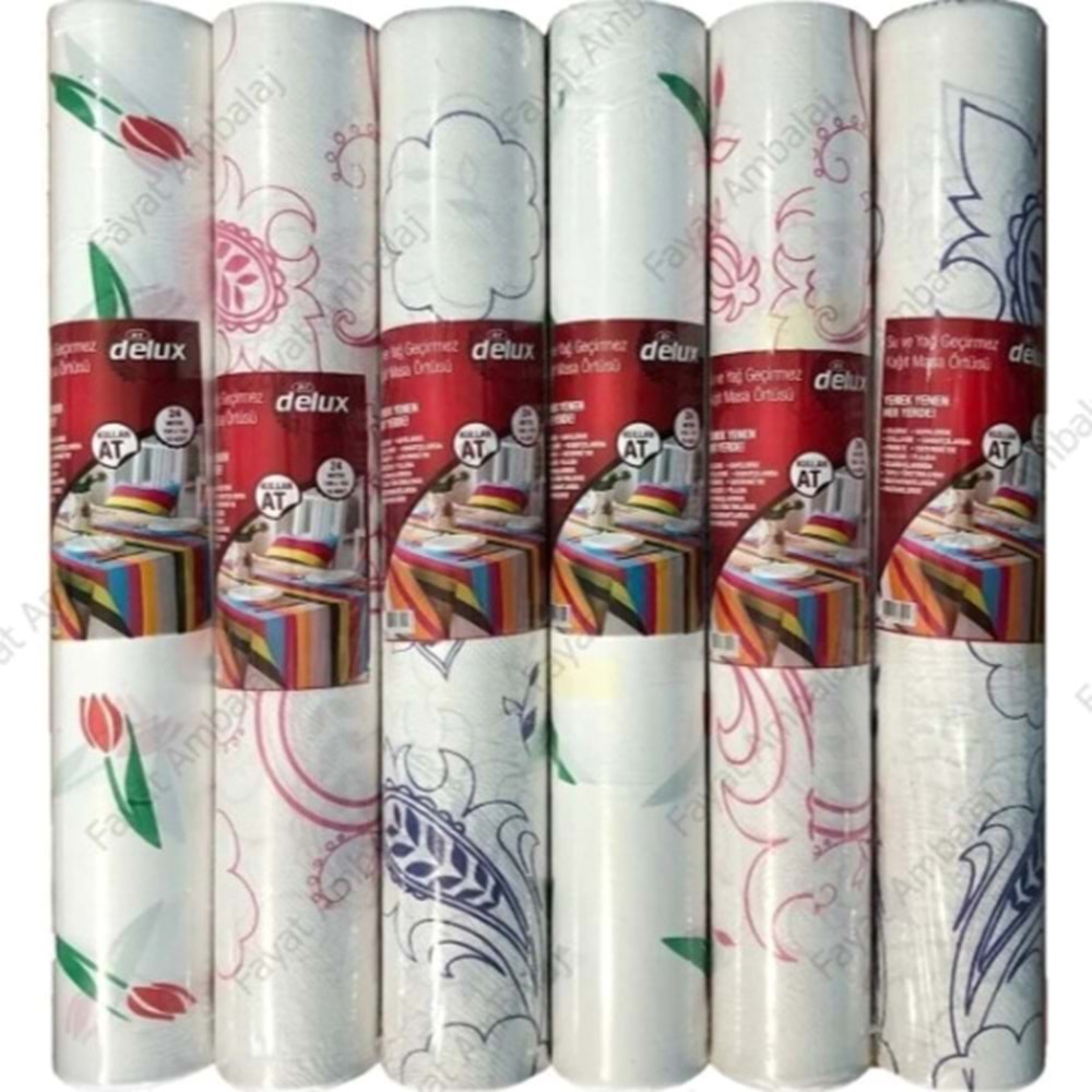 ELLE KULLAN AT MASA ÖRTÜSÜ 100X150 16 YAPRAK 24 MT.