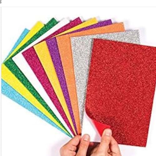 SİMLİ YAPIŞKANLI EVA 10 RENK 20X30