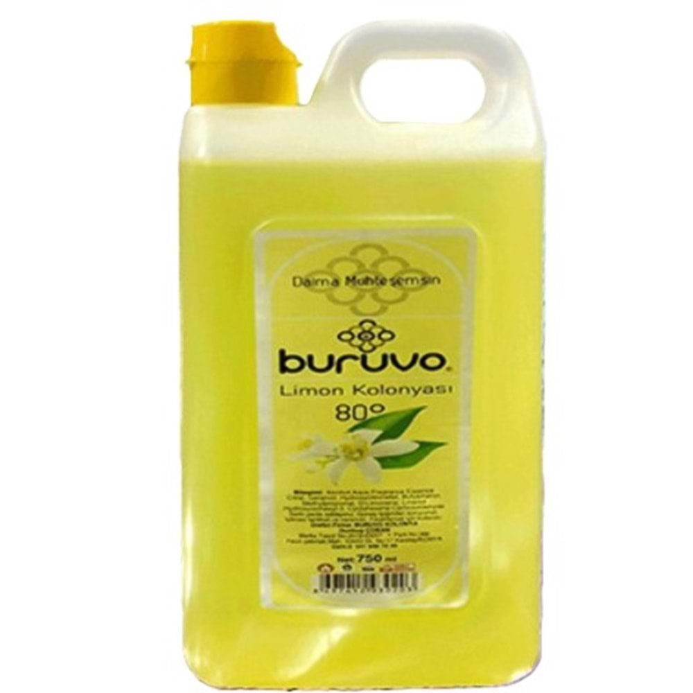 BURUVO LİMON KOLONYA 900ML *20