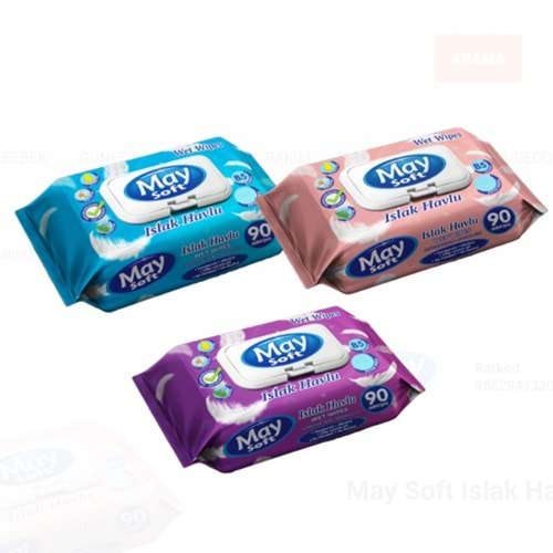 MAY SOFT 90 LI ISLAK MENDİL *24