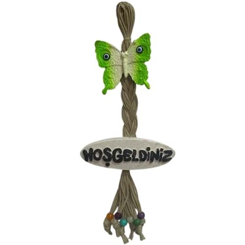 HOŞGELDİNİZ KAPI SÜSÜ KELEBEK