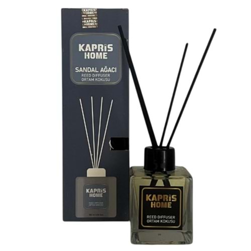 KAPRİS HOME SANDAL AĞACI ÇUBUKLU ODA KOKUSU 100ML *48