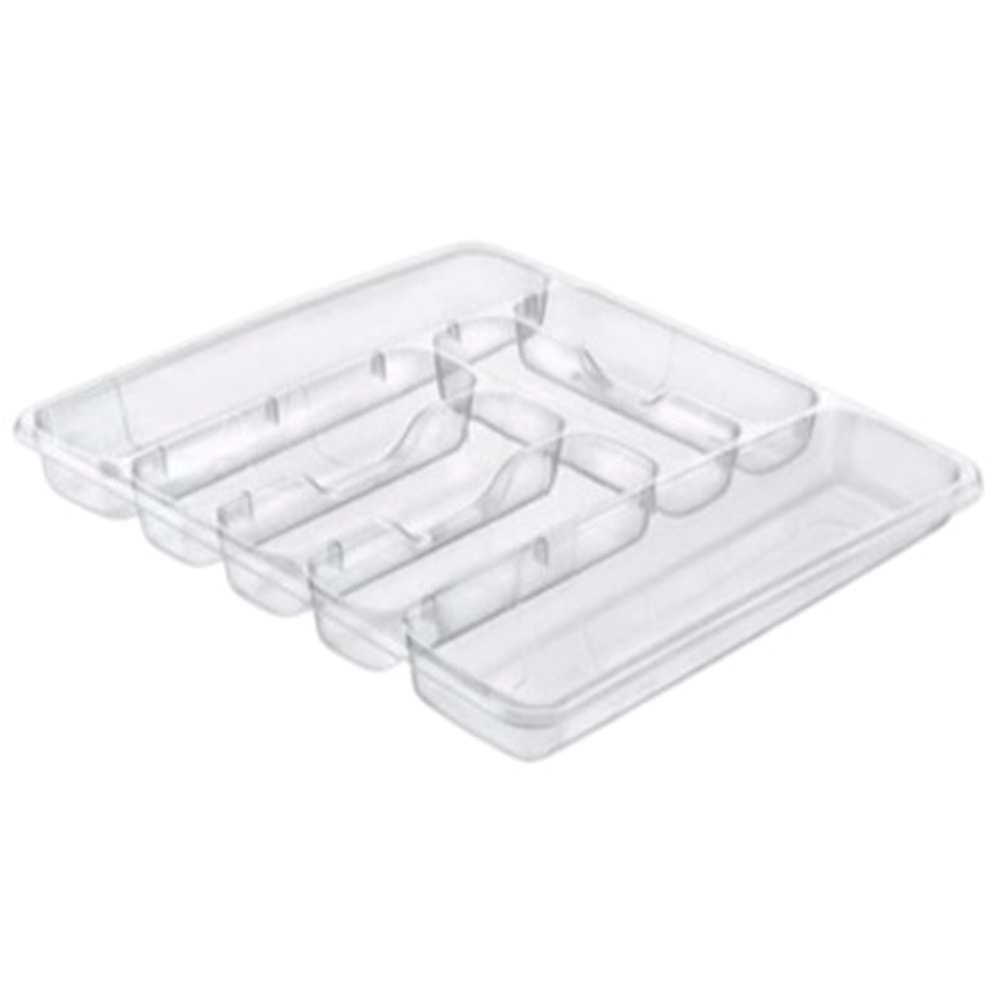 SAGLIK JUMBO ÇEKMECE KAŞIKLIK ŞEFFAF