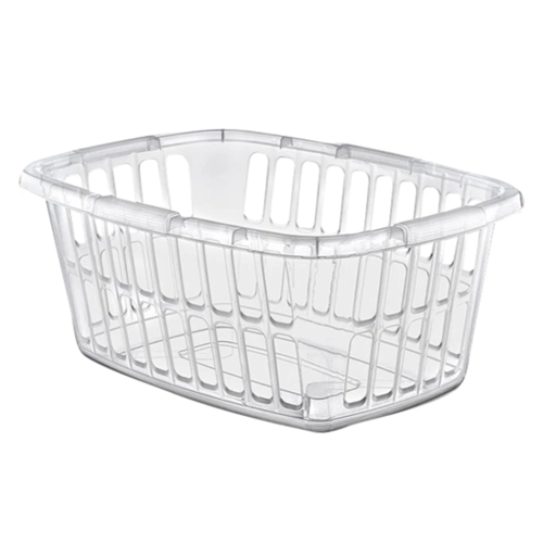 SAGLIK DİKDÖRTĞEN ŞEFFAF ÇAMAŞIR SEPET