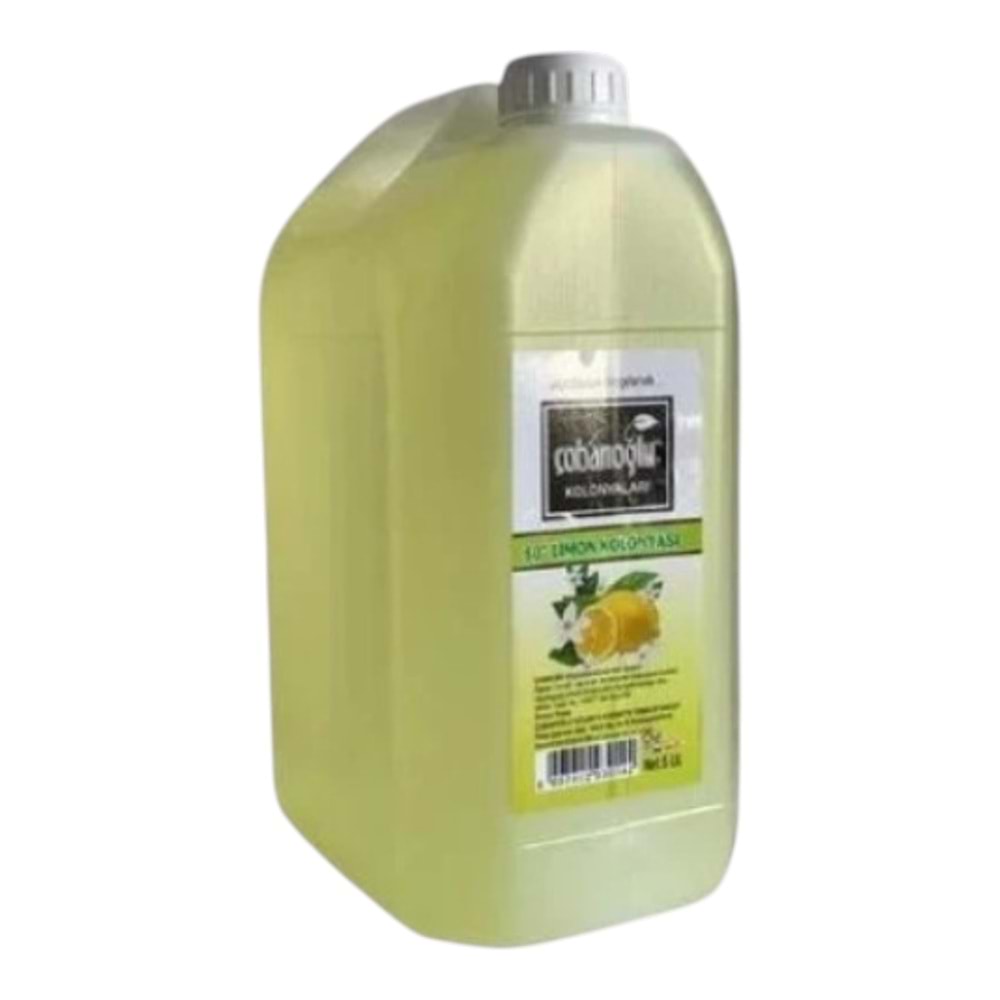 ÇOBANOĞLU LİMON KOLONYASI 5 KG BİDON 4*