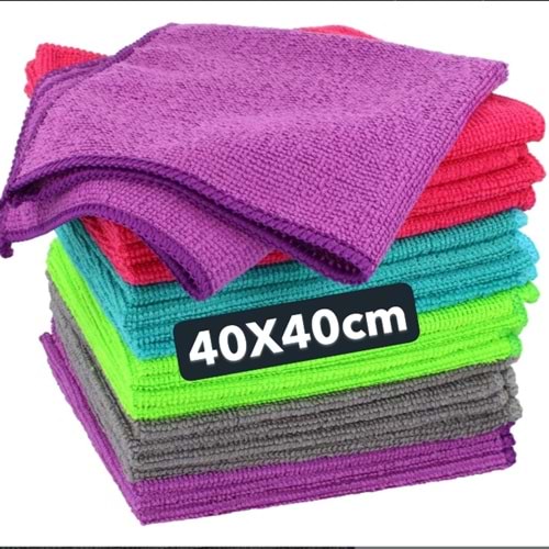 EVİMA MİKROFİBER TEMİZLİK BEZİ 40X40 *20