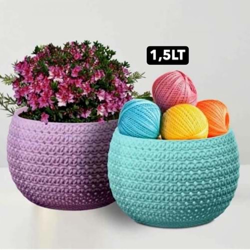 TUFFEX ÖRME HOBBY SEPET ORGANİZER 1,5L