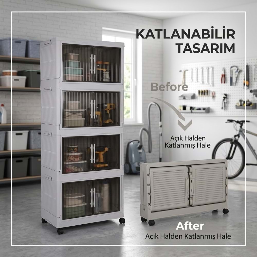 Modulix4 Katlanabilir Dolap