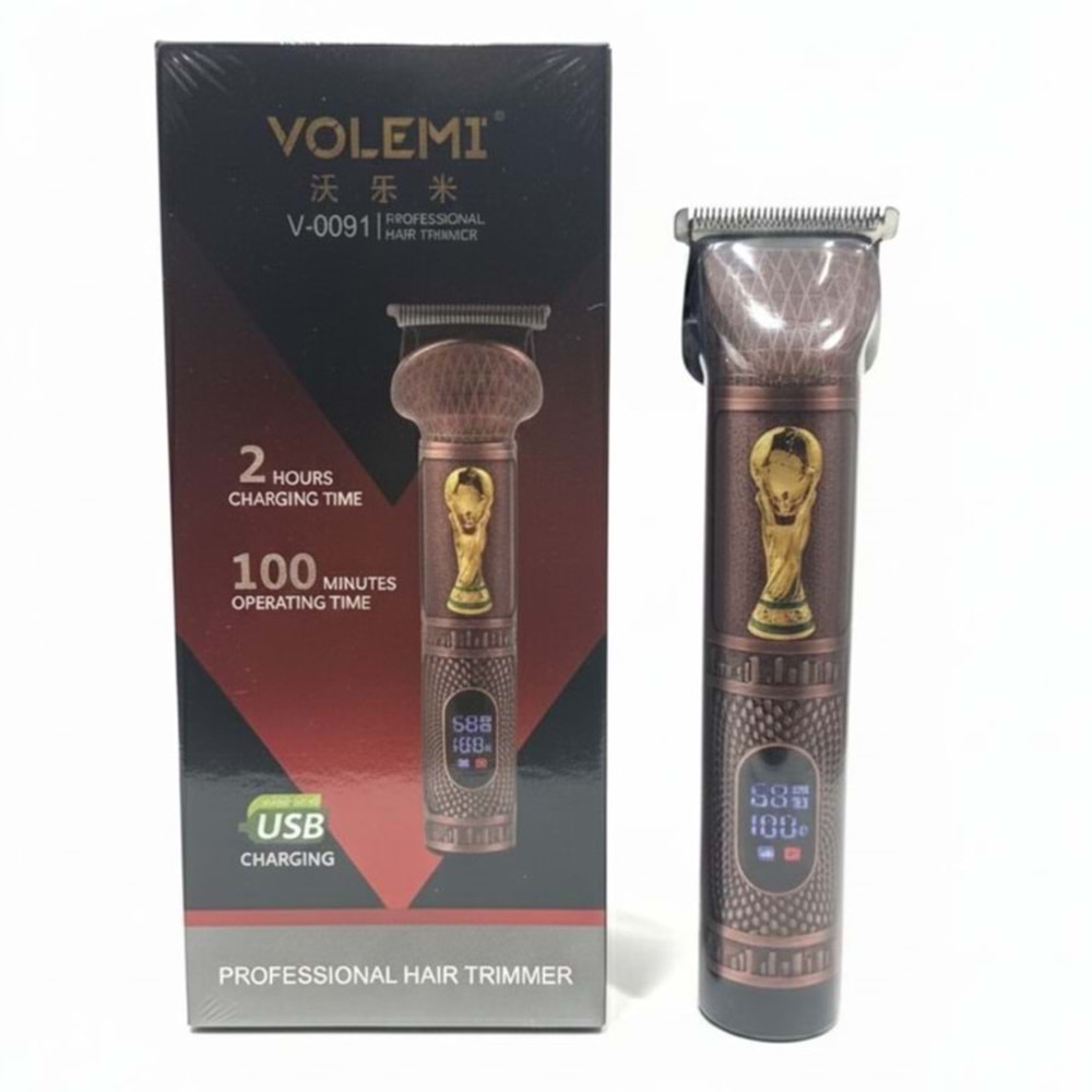 VOLEMİ ŞARJLI TRAŞ MAKİNASI