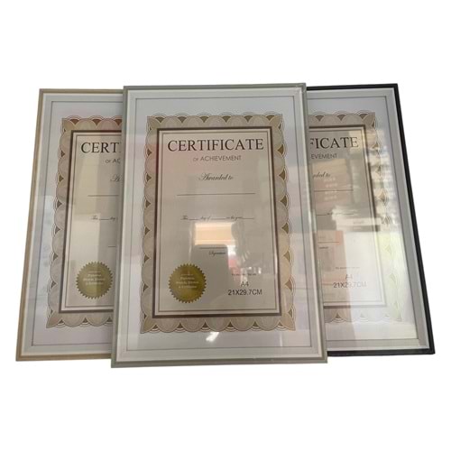 VADİ MİRA AHŞAP A4 ÇERÇEVE 21X29,7CM 24*