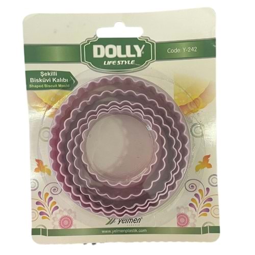 DOLLY ŞEKİLLİ KURABİYE KALIBI BİSKÜVİ KALIBI